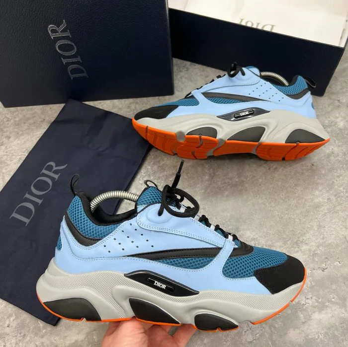 (PRE ORDER) B22 TRAINER - BLUE / ORANGE