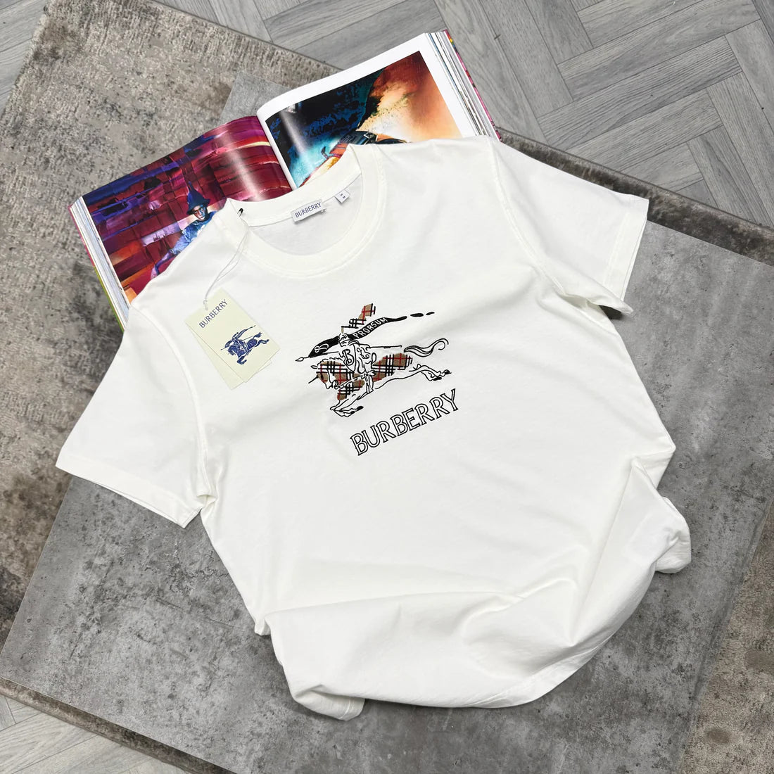 BBR EKD COTTON SKETCH TSHIRT - WHITE
