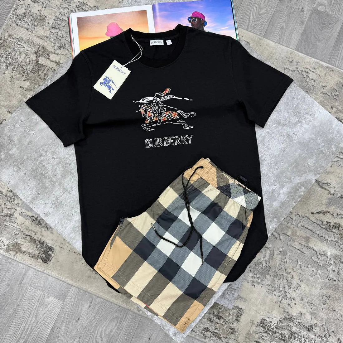 BBR EKD COTTON SKETCH TSHIRT - BLACK