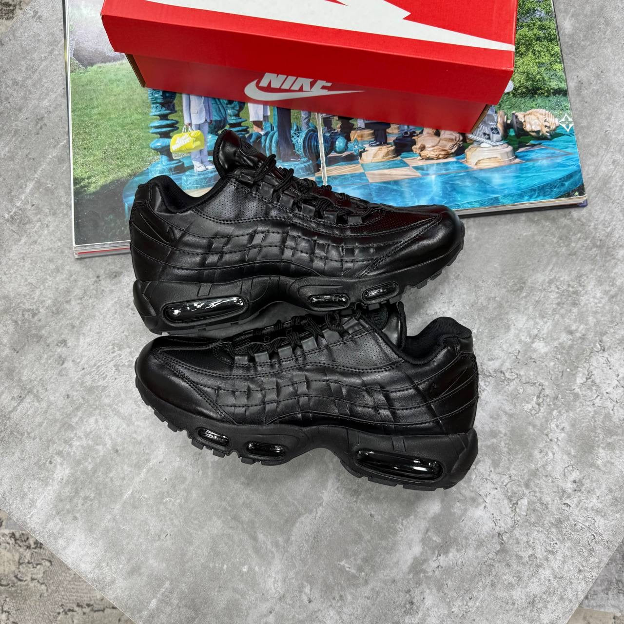 NI 95 TRAINERS - TRIPLE BLACK