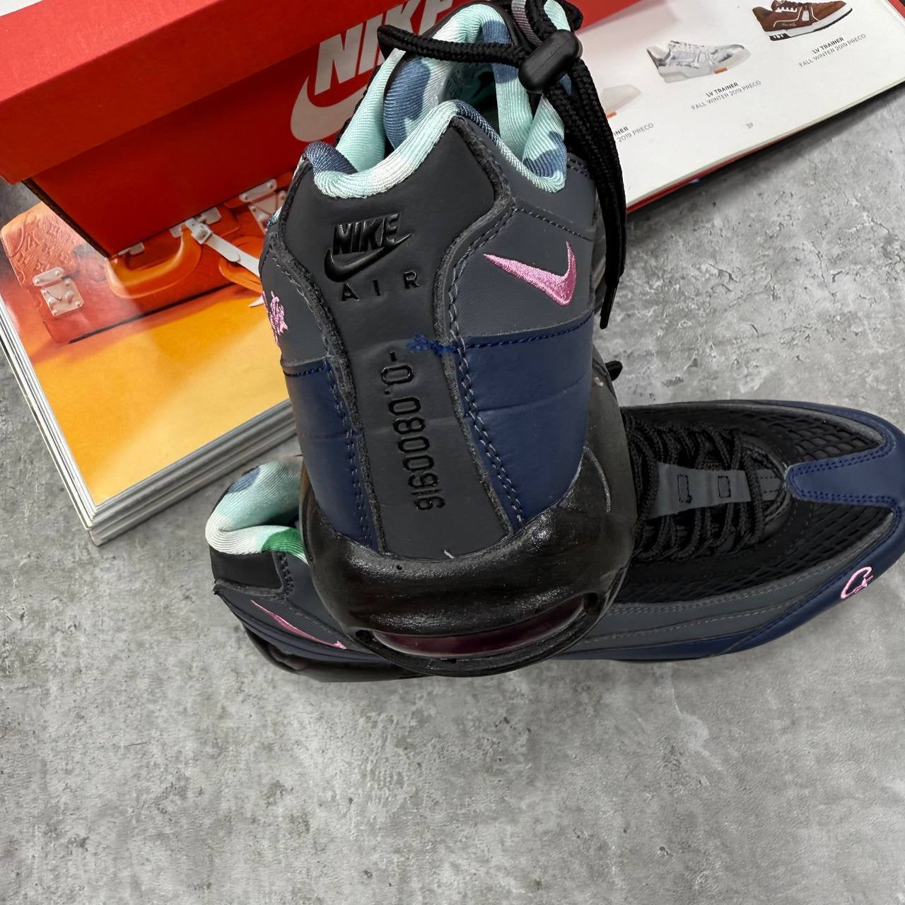 NI 95 TRAINERS - GRIDIRION/PINK/ BLACK