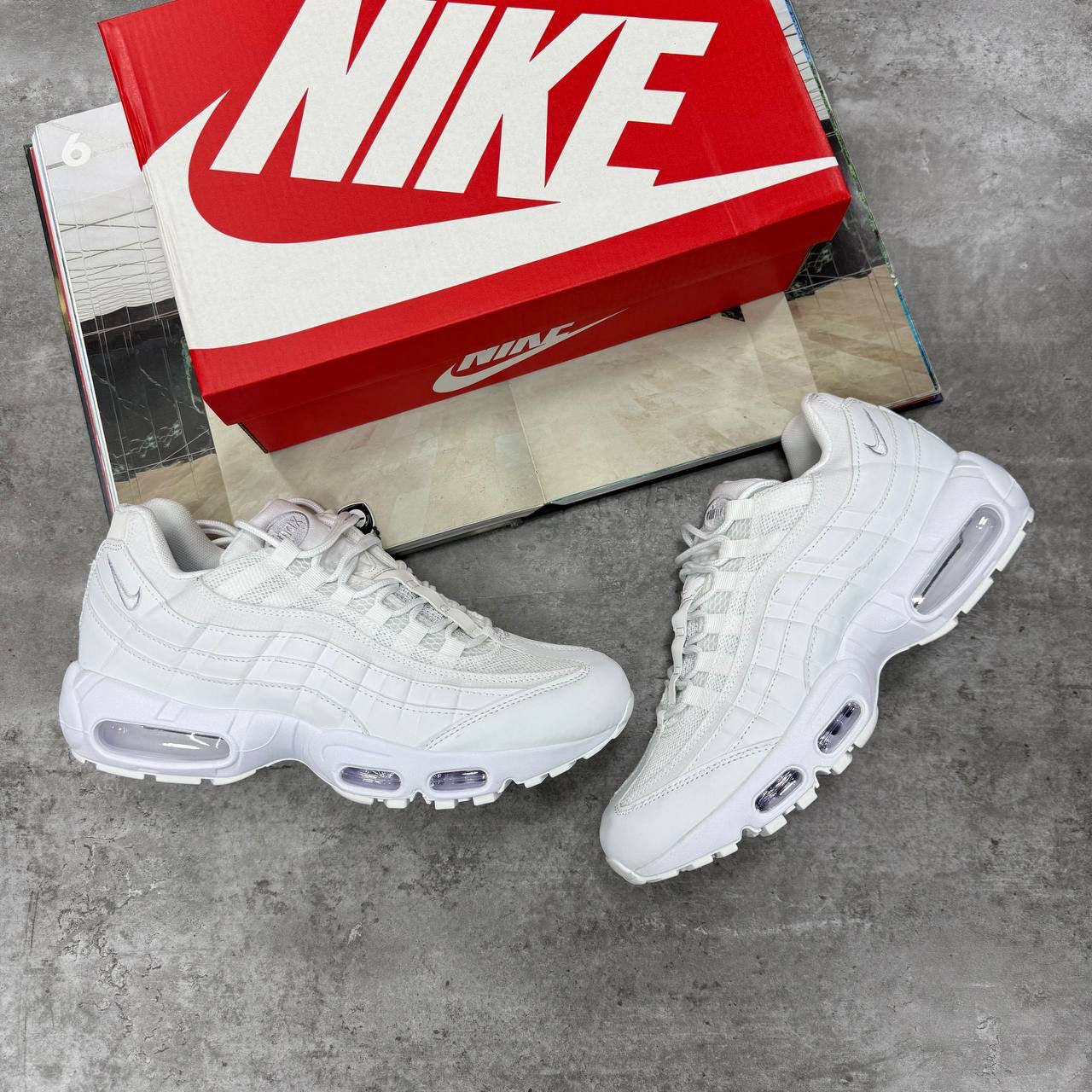 NI 95 TRAINERS - WHITE