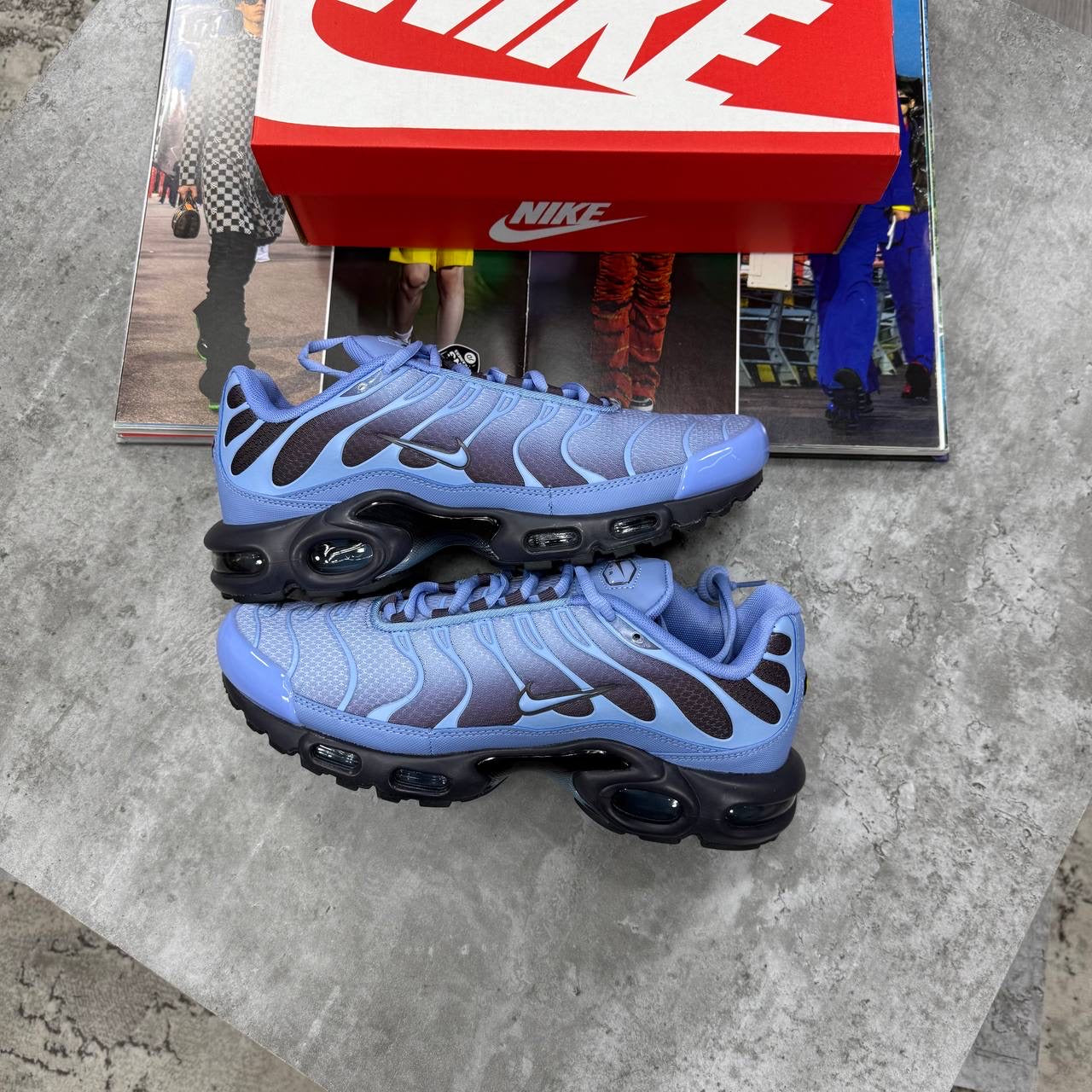 NI TN TRAINERS - INDIGO / PURPLE