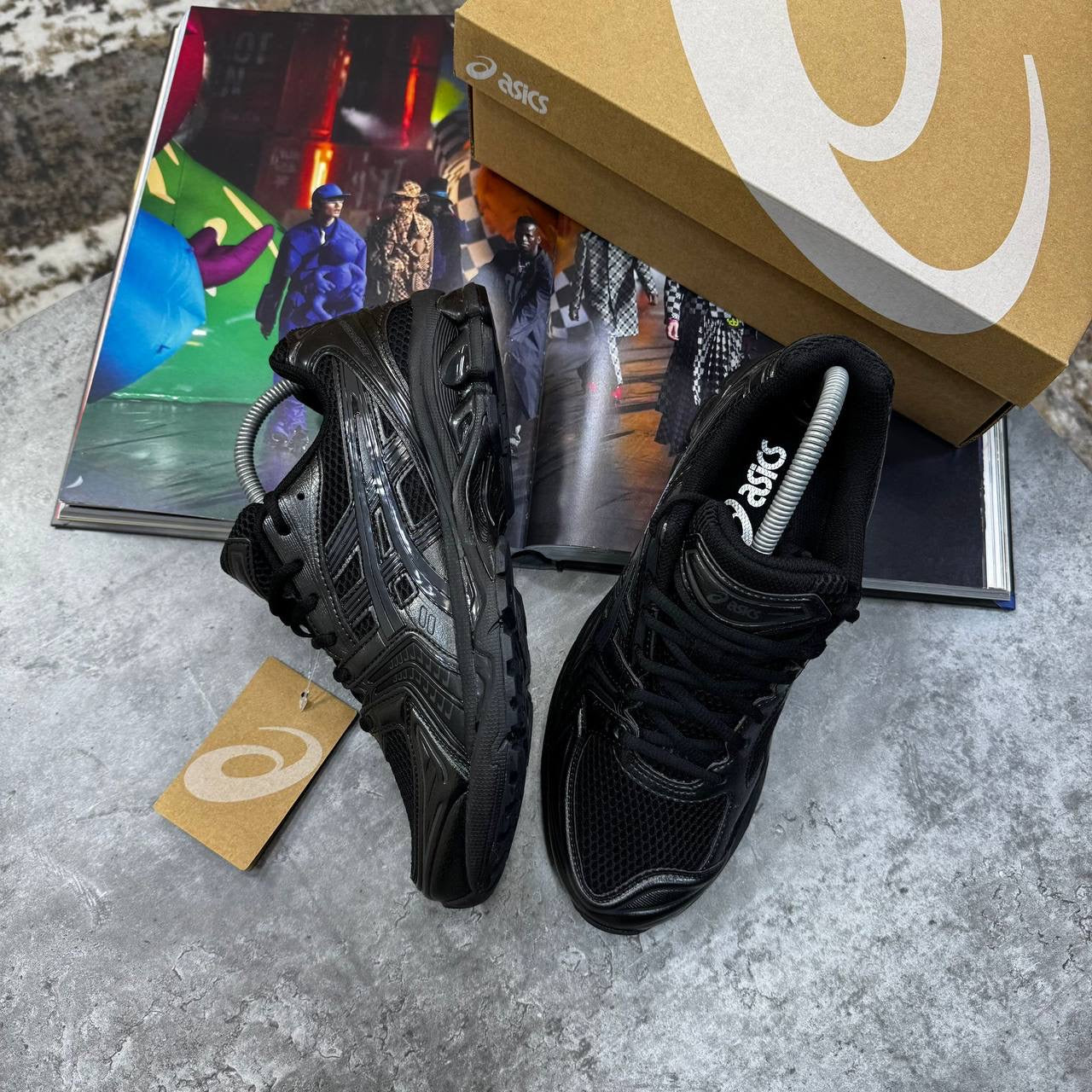 ACS GEL TRAINERS - SILVER / BLACK