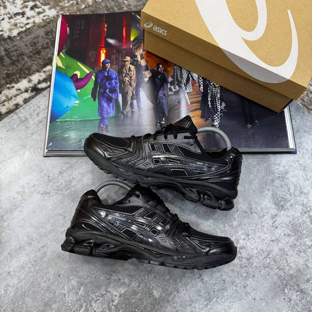ACS GEL TRAINERS - SILVER / BLACK