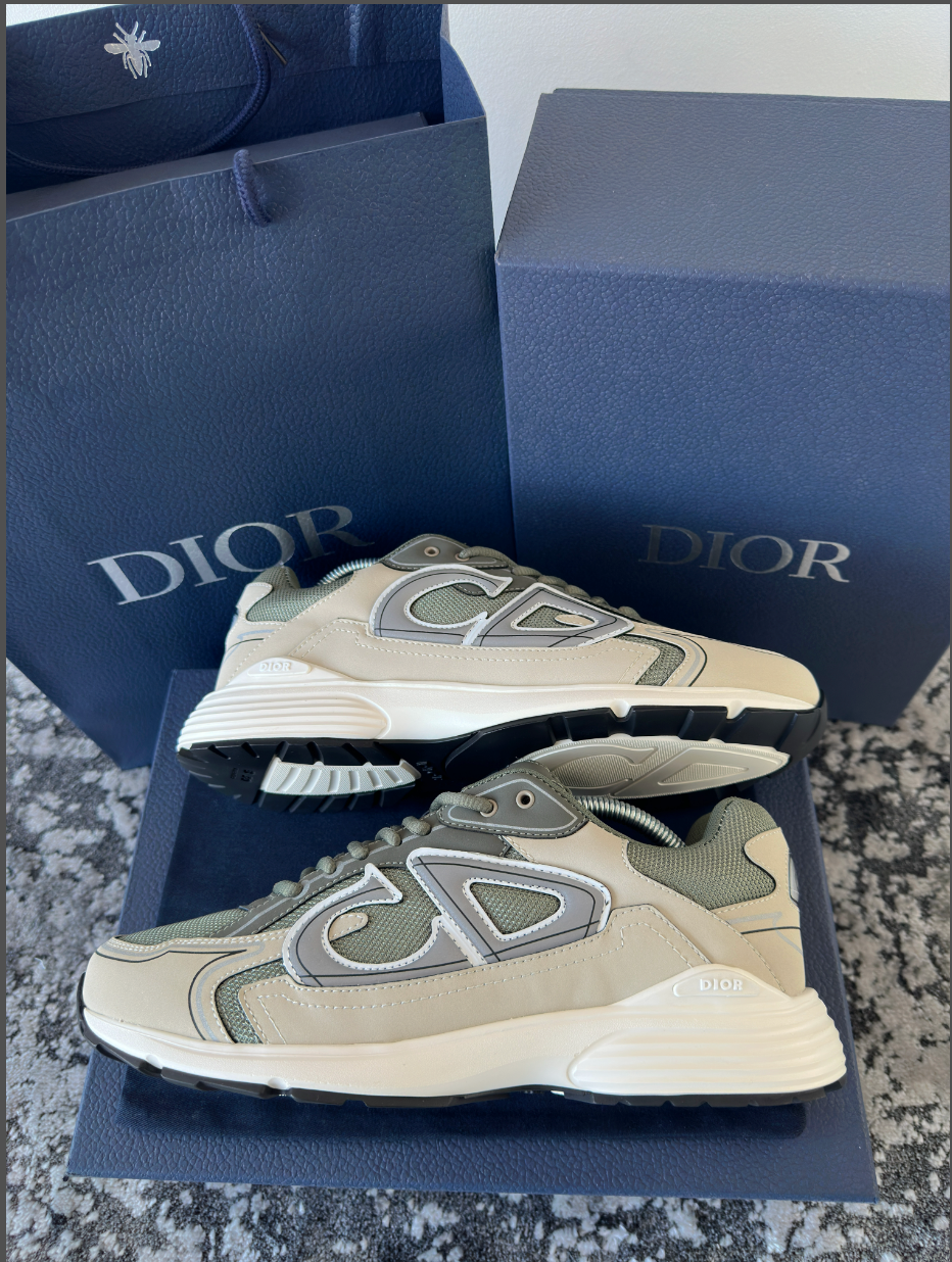 B30 TRAINER - OLIVE / BEIGE / WHITE