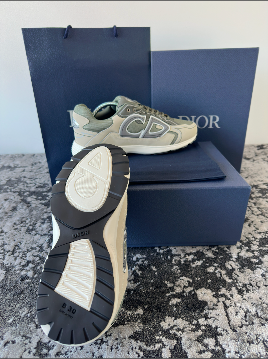 B30 TRAINER - OLIVE / BEIGE / WHITE