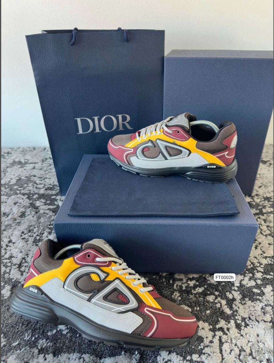 B30 TRAINER - BURGUNDY/YELLOW/GREY