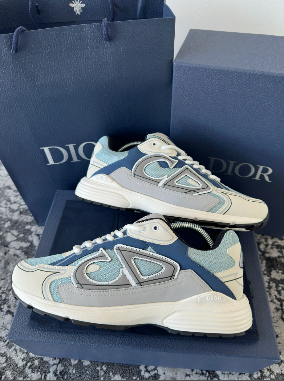 B30 TRAINER - LIGHT BLUE / GREY