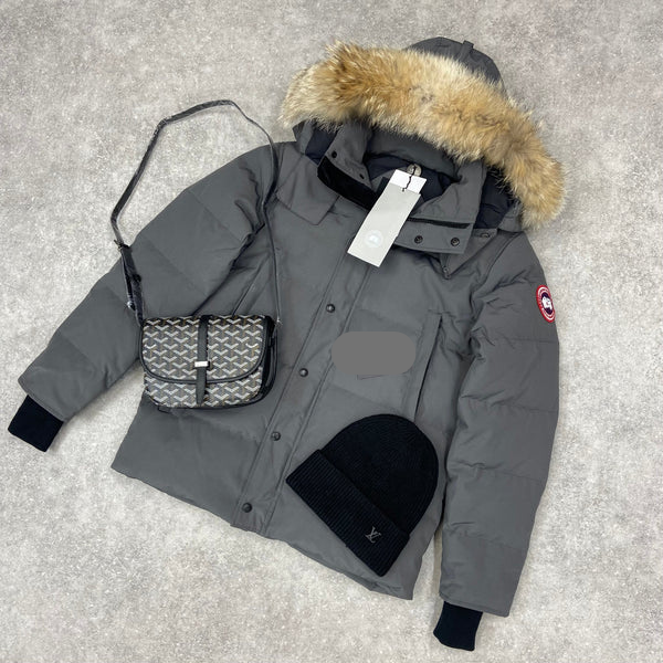 CG WYNDHAM COAT - CHARCOAL