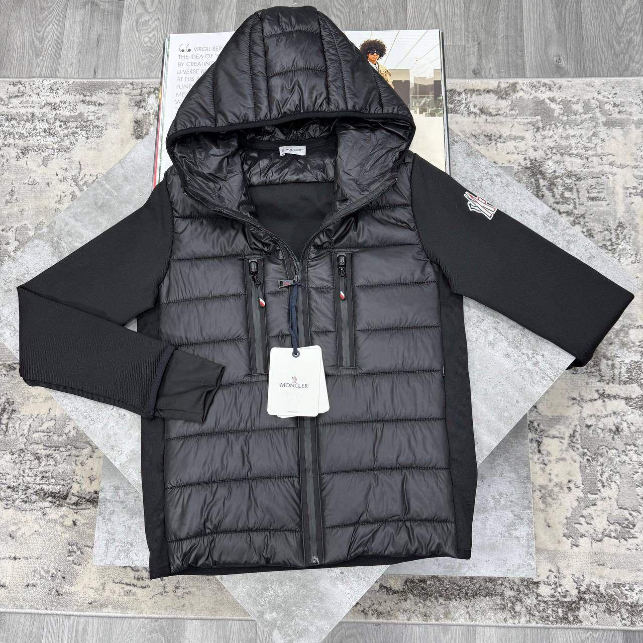 MNCLR HYBRID JACKET - BLACK