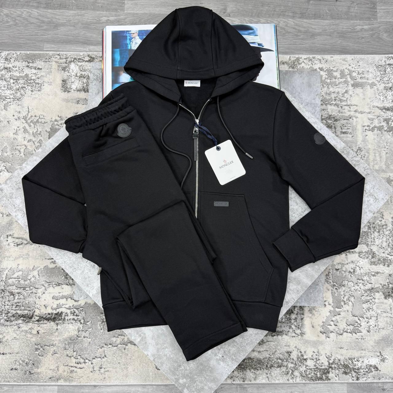 MNCLR BLACK LABEL TRACKSUIT - BLACK