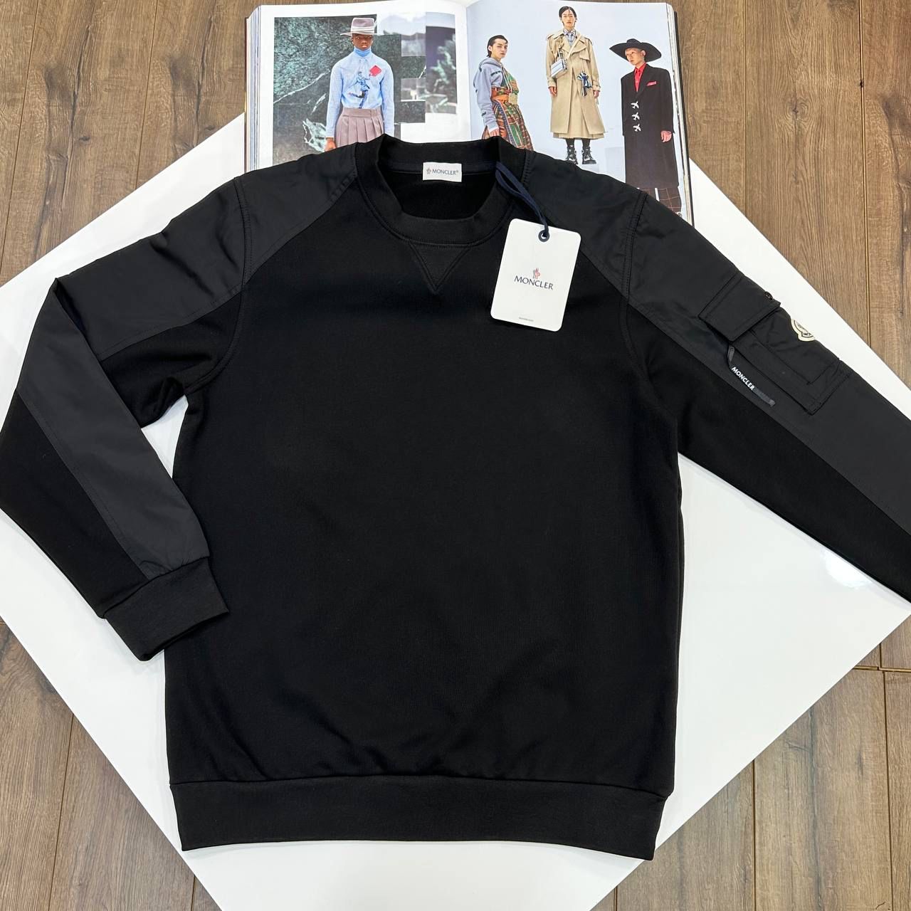 MNCLR COTTON JUMPERS - BLACK