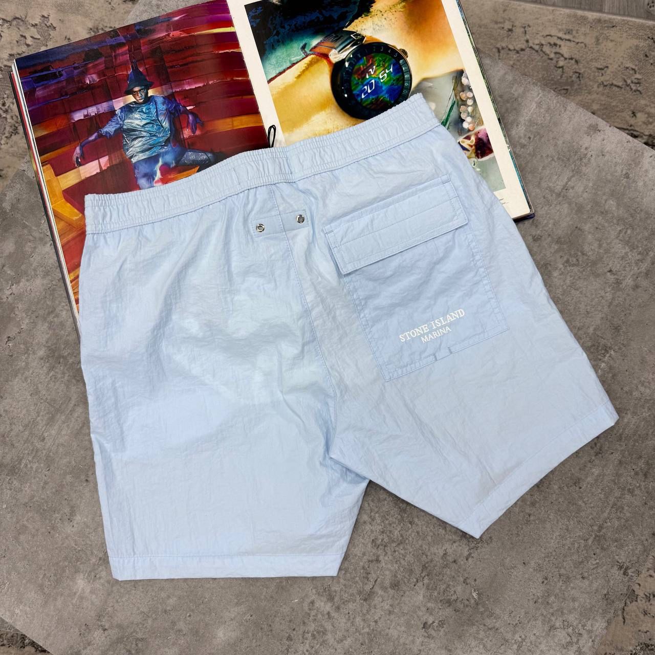 SI MARINA SWIM SHORTS - LIGHT BLUE