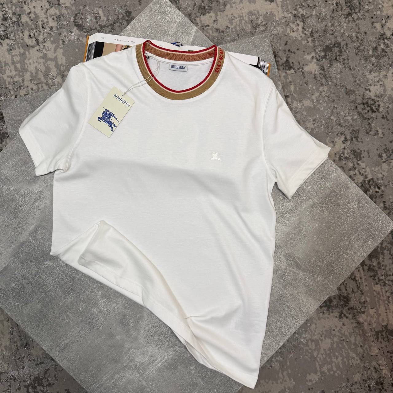 BBR COLLAR TSHIRT - WHITE