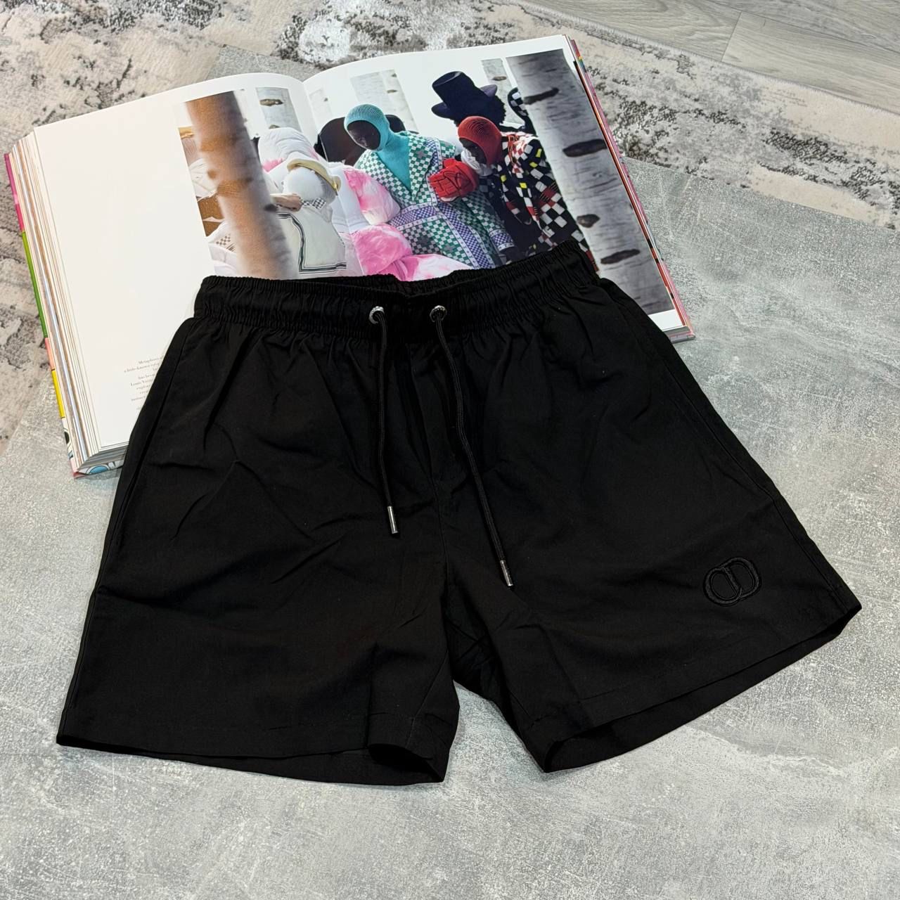 CD SWIM SHORTS - BLACK