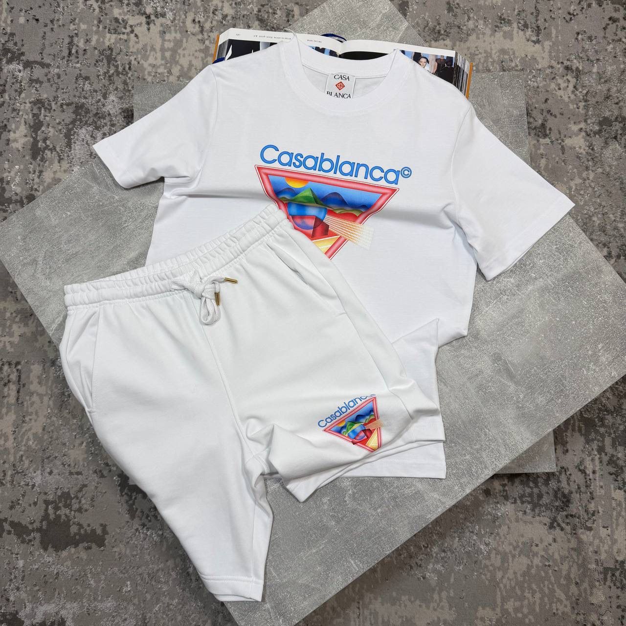 CB TENNIS CLUB SHORT SETS - WHITE