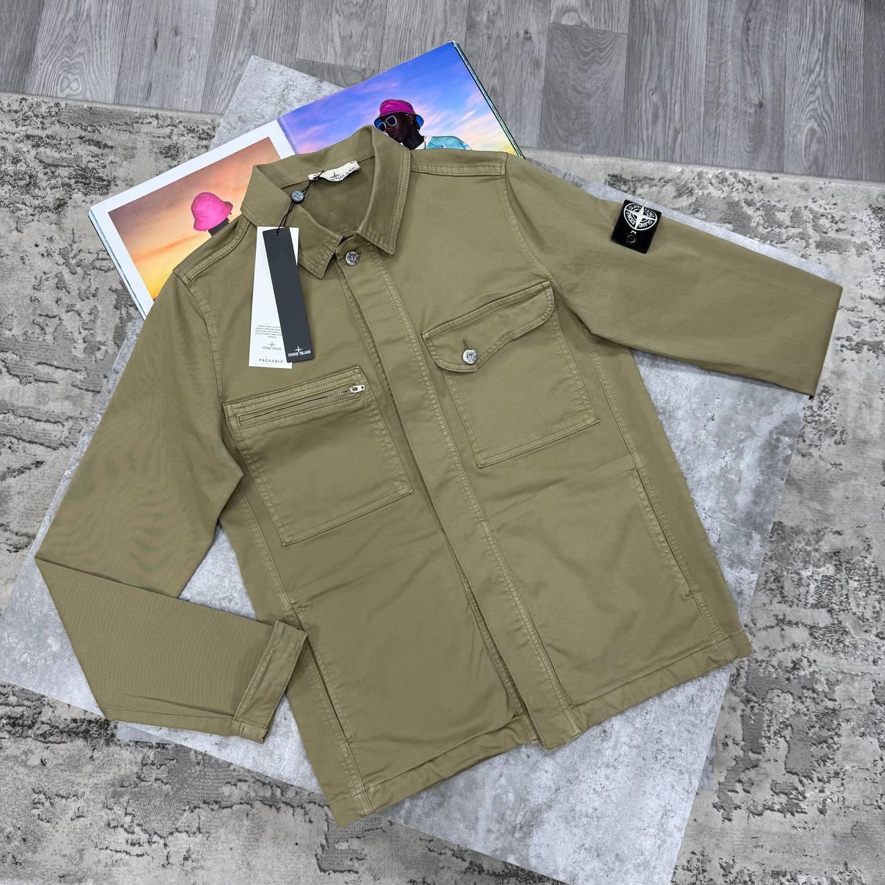 SI OVERSHIRT - OLIVE