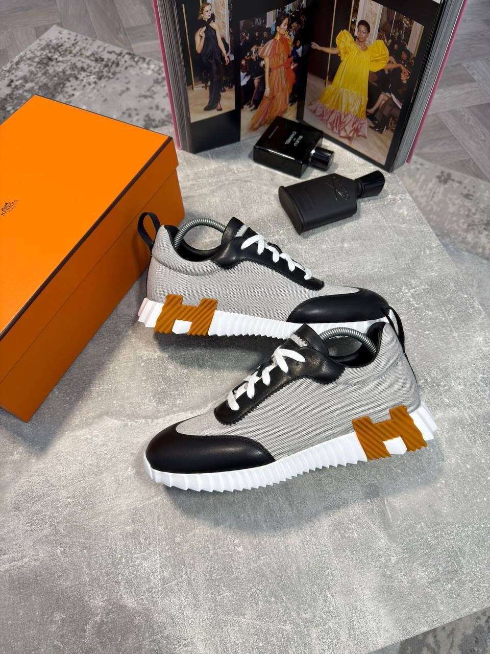 H BOUNCING TRAINER - GREY / BLACK
