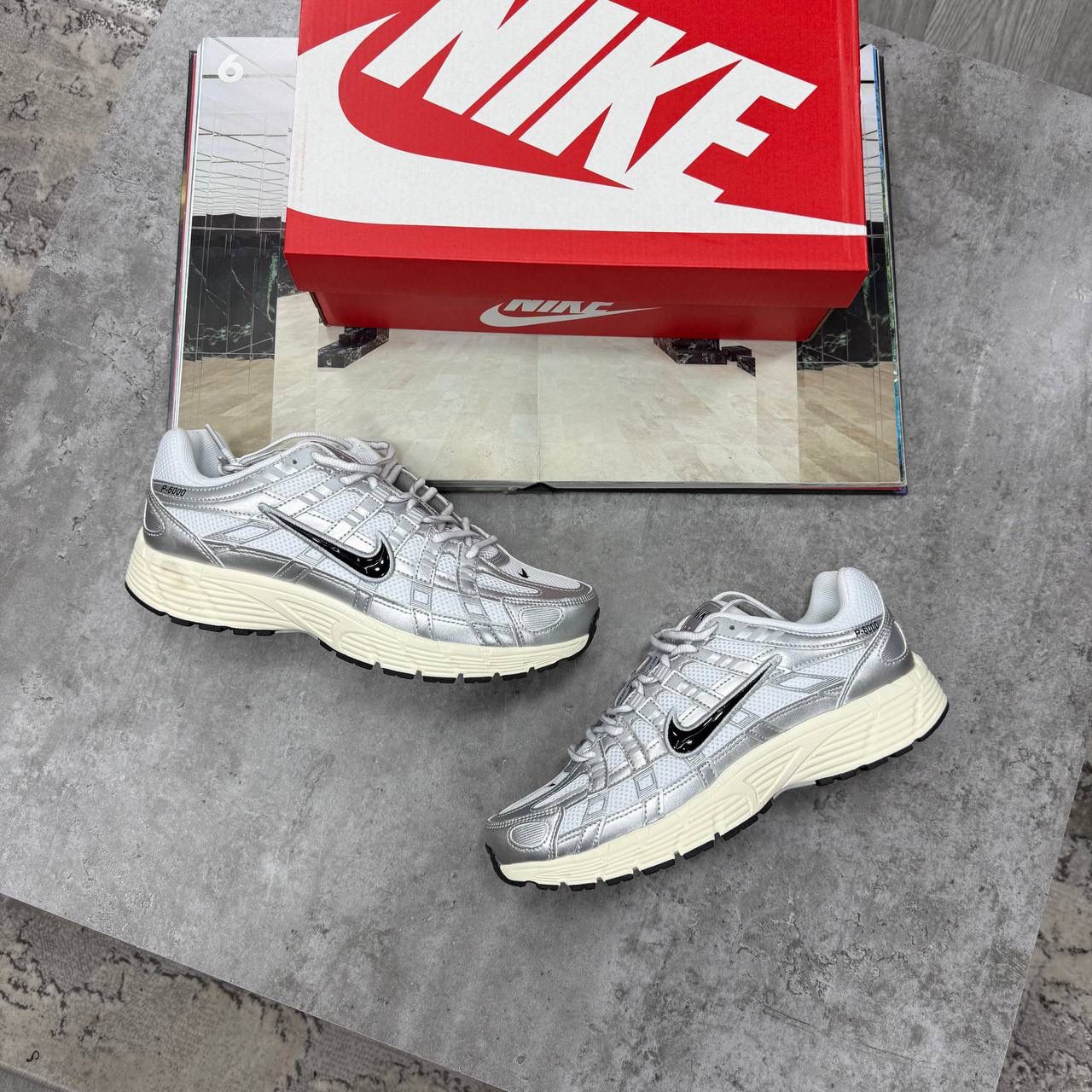 NI P-6000 SNEAKERS - SILVER