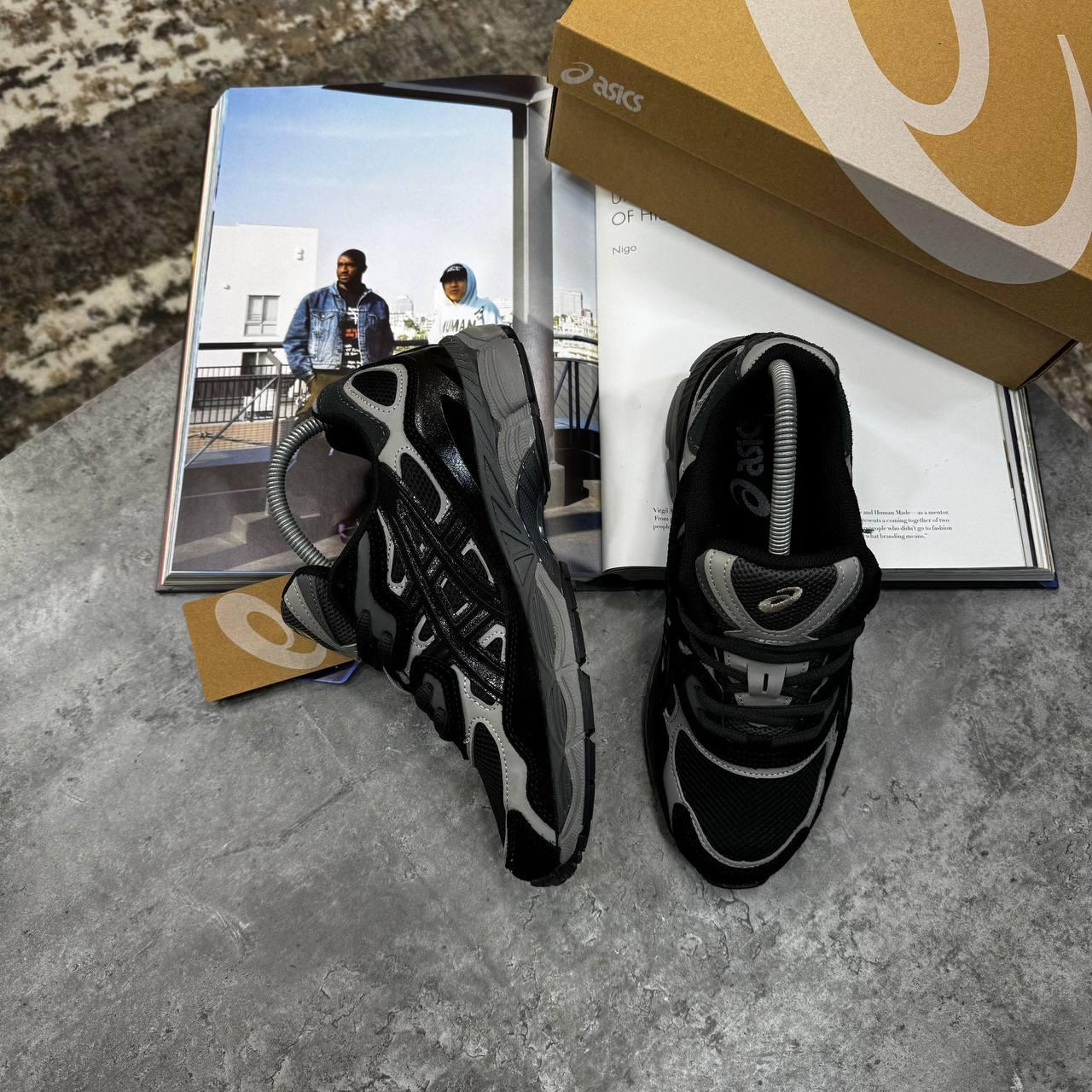 ACS GEL TRAINERS - BLACK/GREY