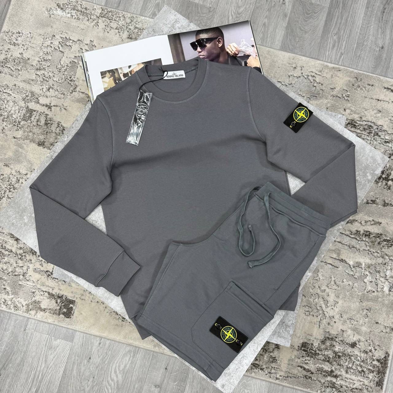 SI CLASSIC FULL SHORT SETS - CHARCOAL