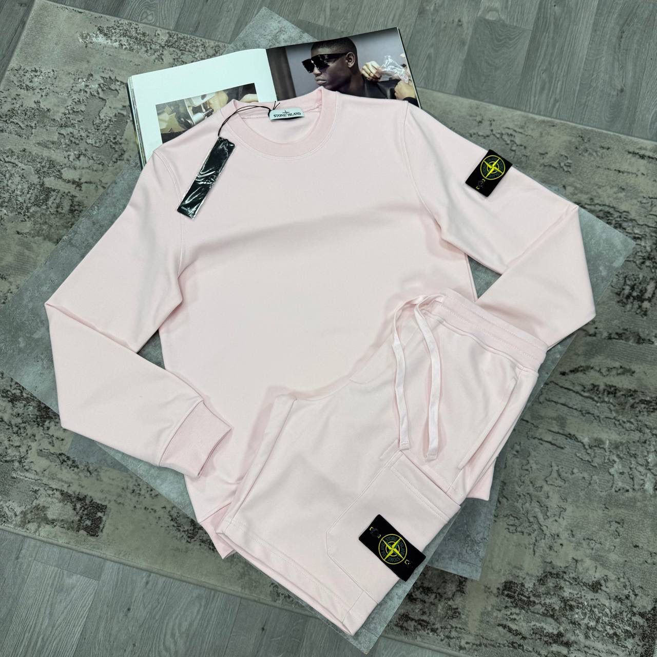 SI CLASSIC FULL SHORT SETS - LIGHT PINK