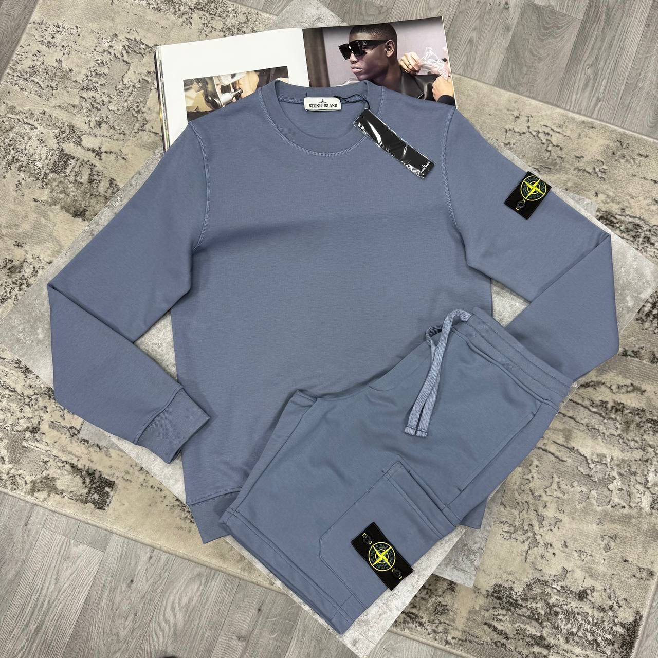 SI CLASSIC FULL SHORT SETS - POWDER BLUE