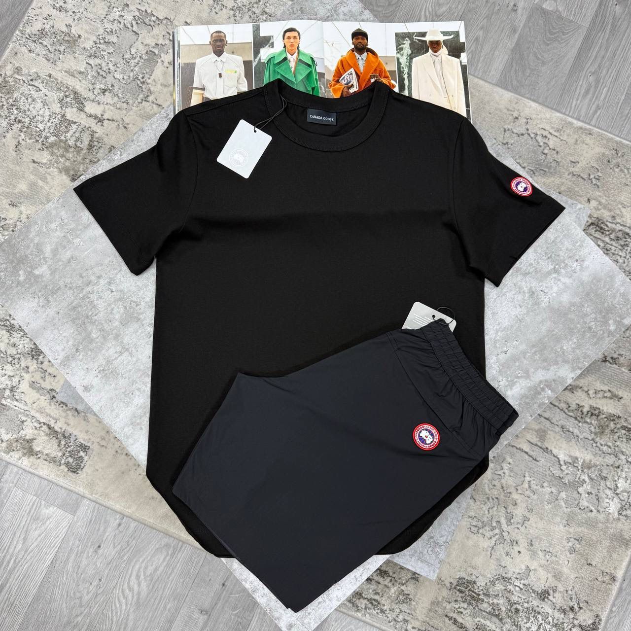 CG LOGO TSHIRT - BLACK