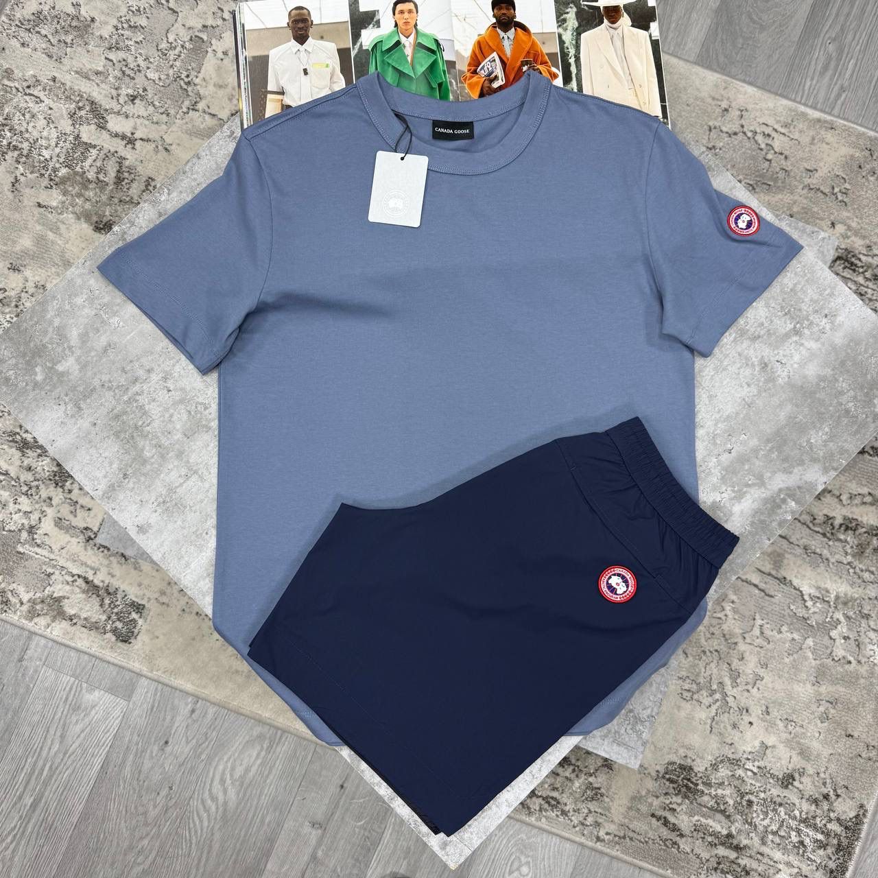 CG LOGO TSHIRT - BLUE