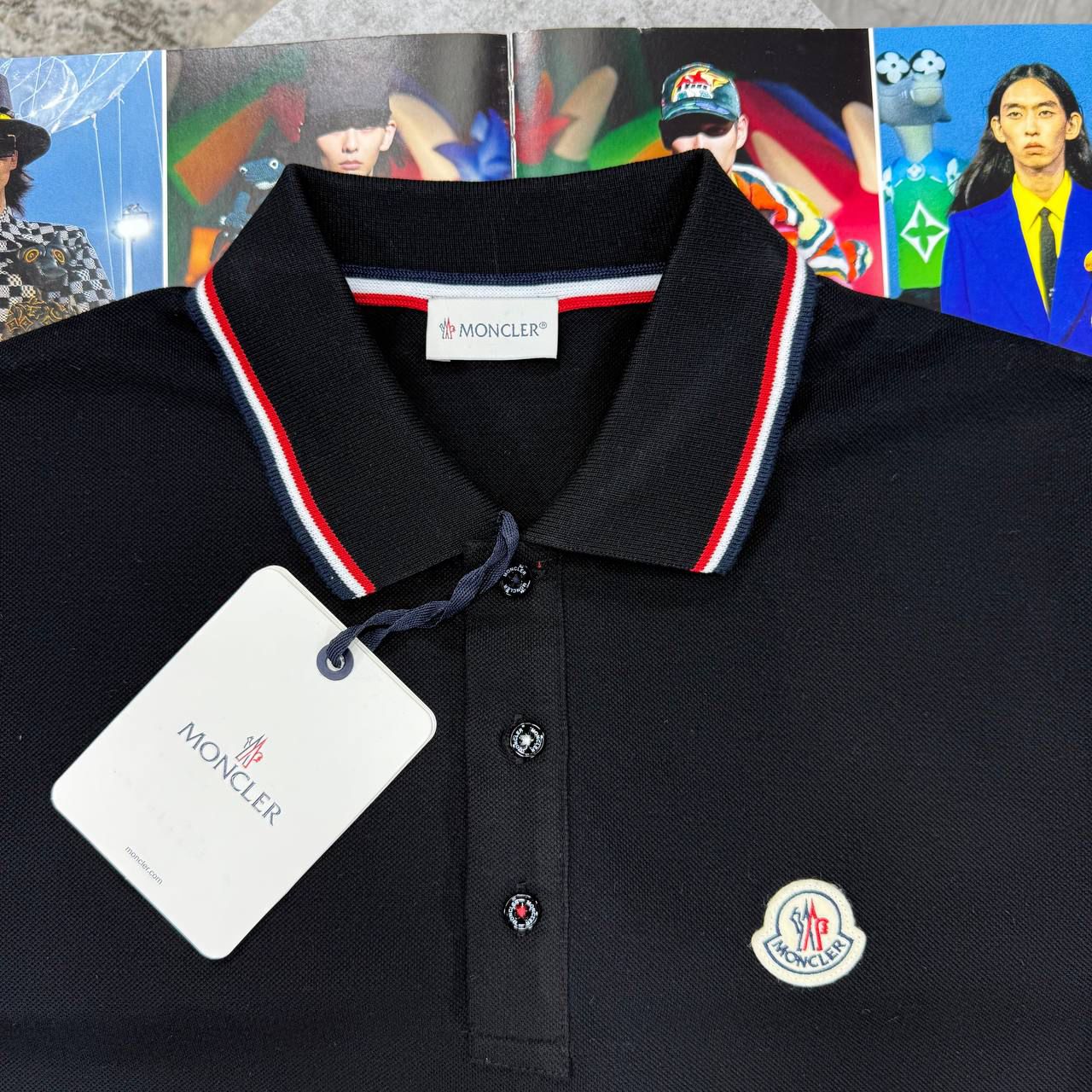 MNCLR POLO - BLACK