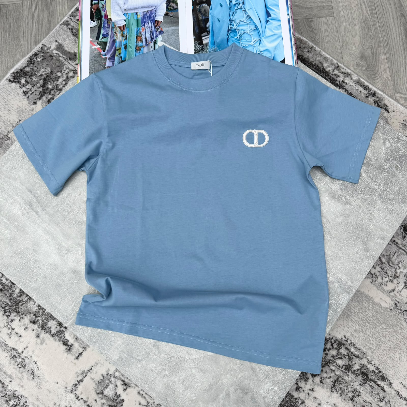 CD TSHIRT - PALE BLUE