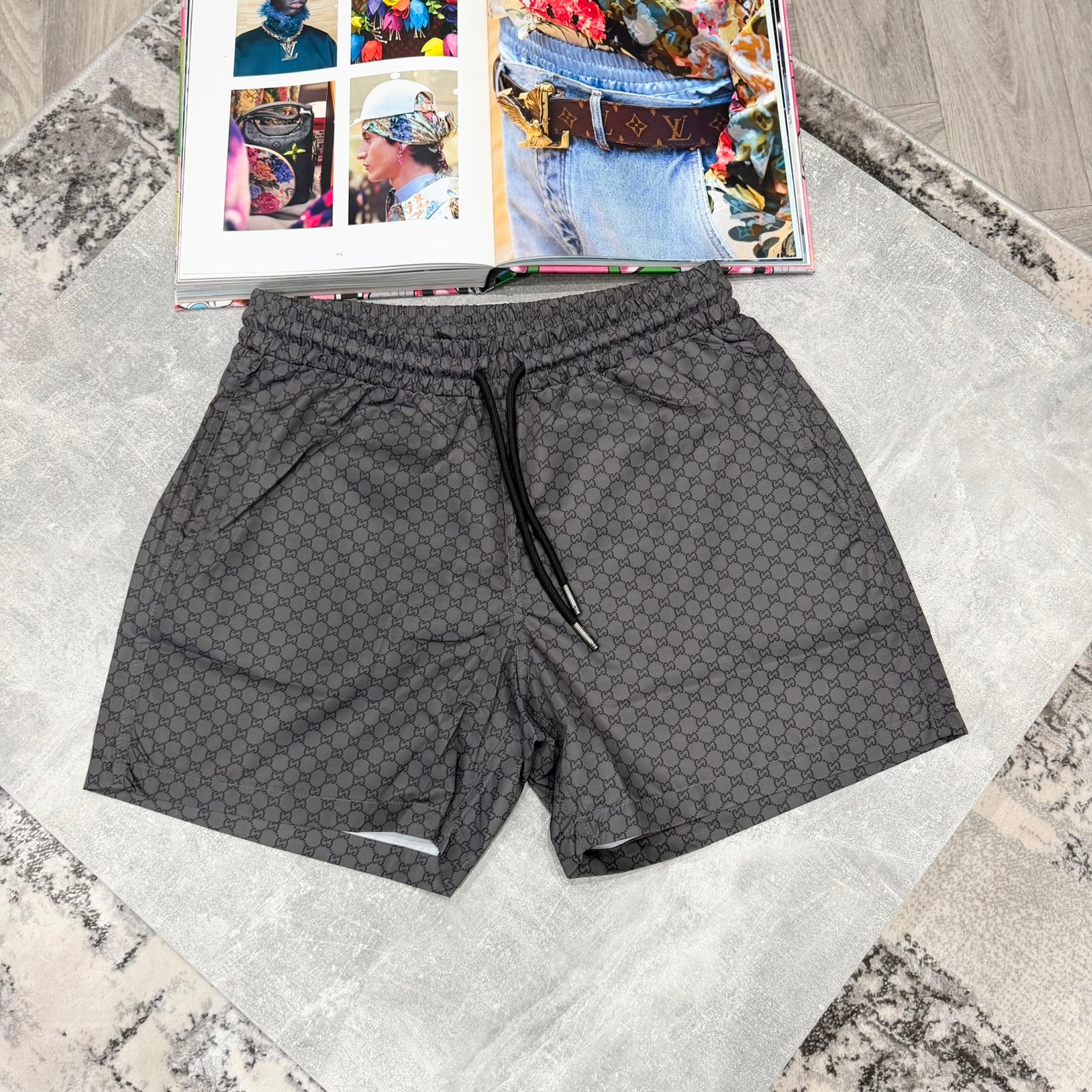 GCI SWIM SHORTS - ANTHRACITE