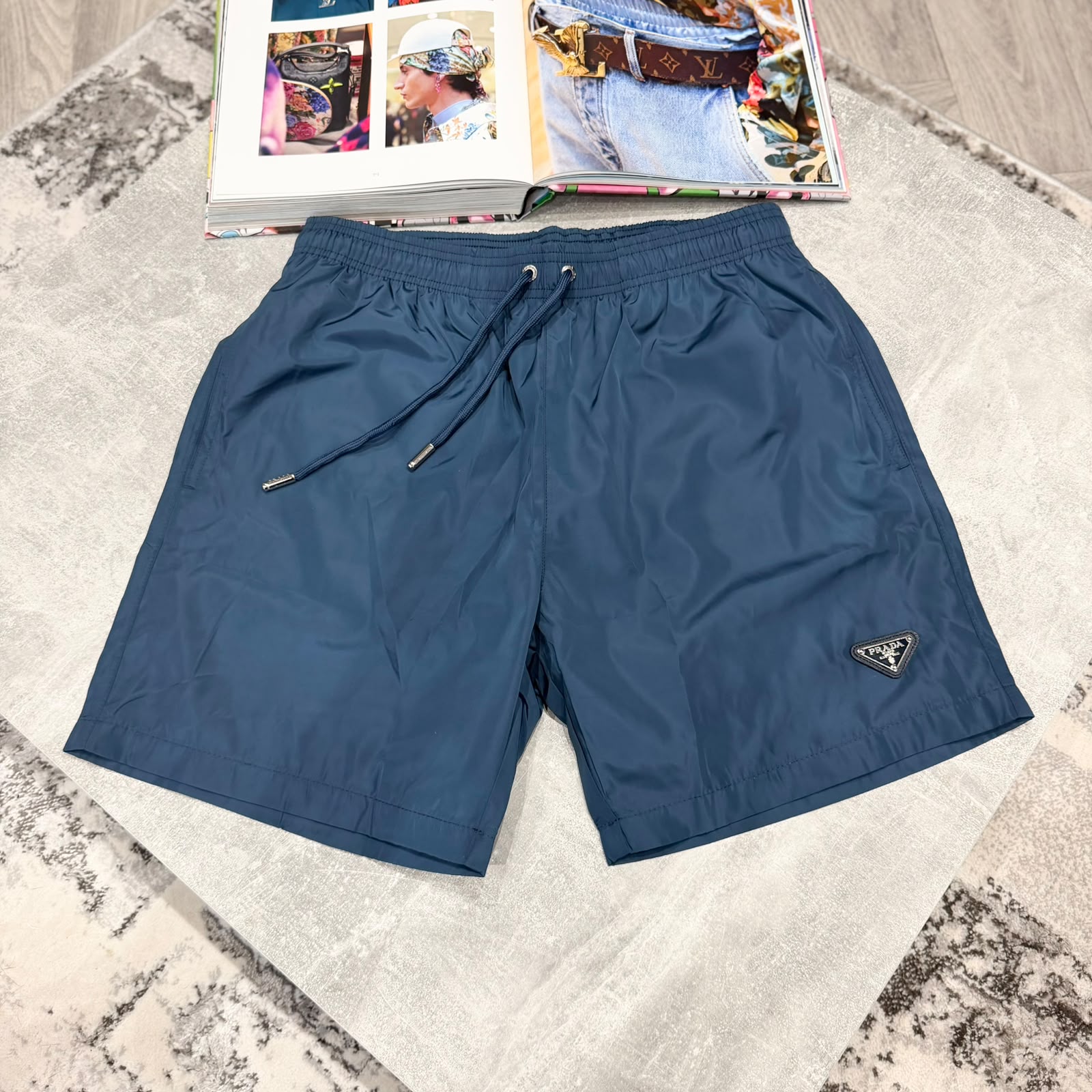 PDA NYLON SWIM SHORTS - MULTICOLOR