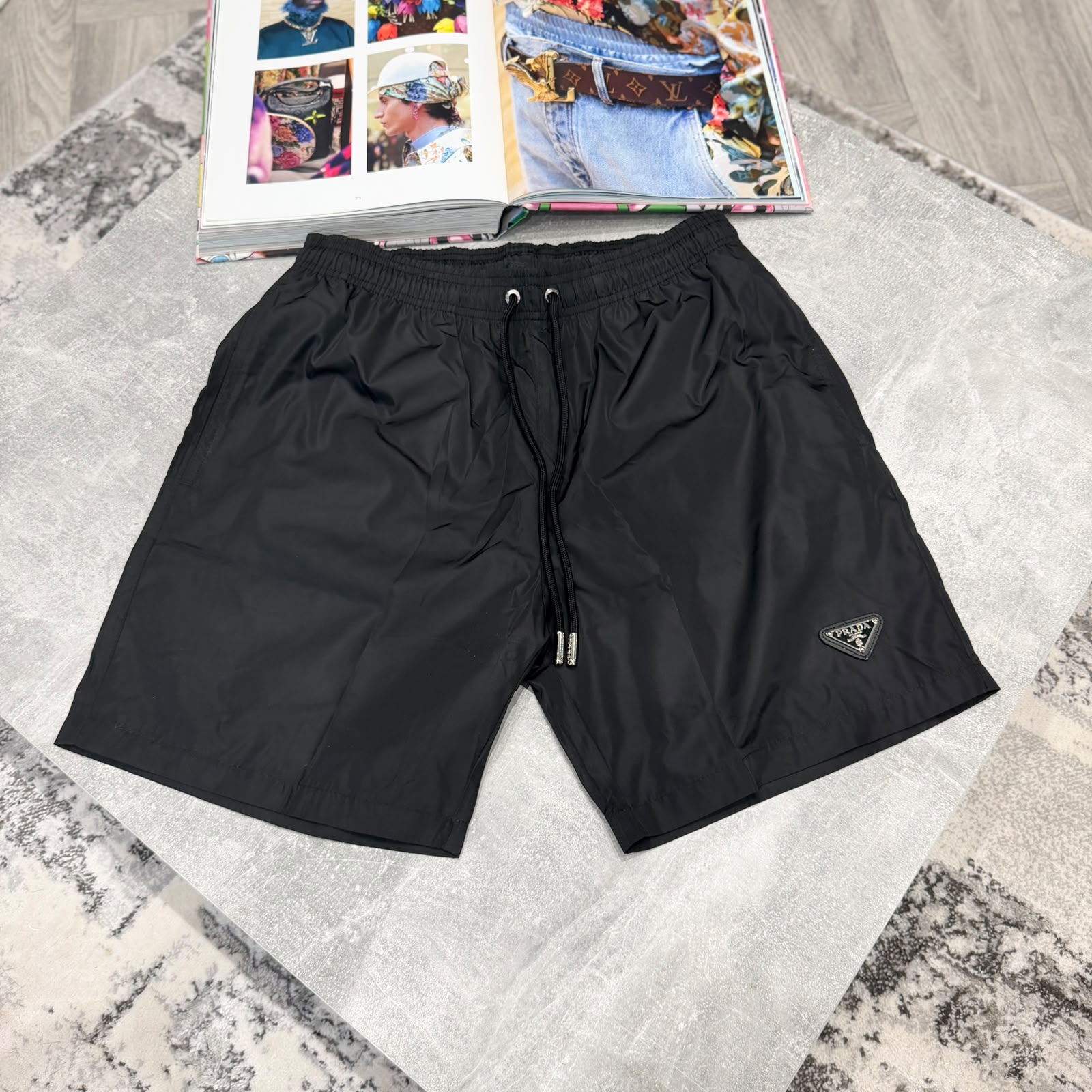 PDA NYLON SWIM SHORTS - MULTICOLOR