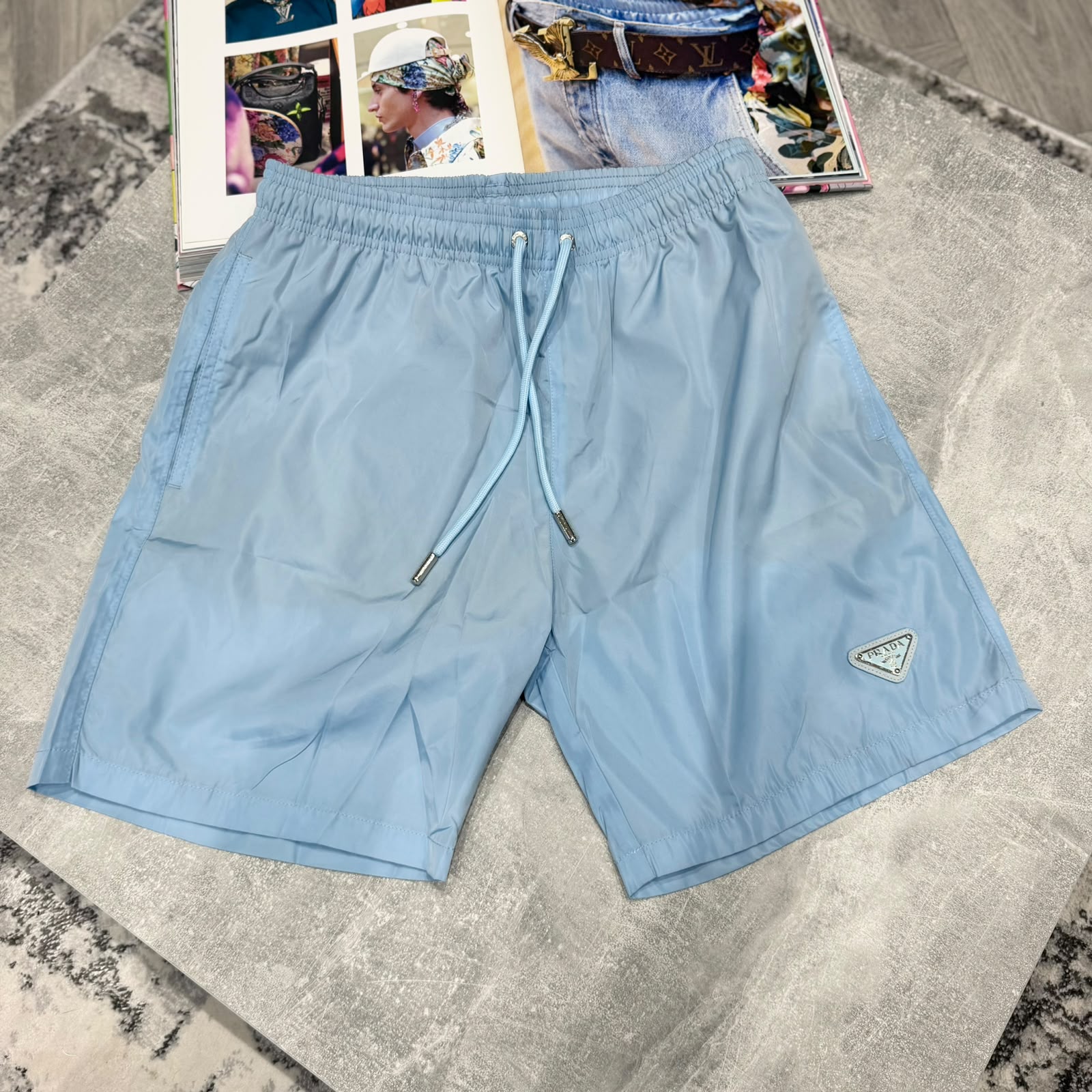 PDA NYLON SWIM SHORTS - MULTICOLOR