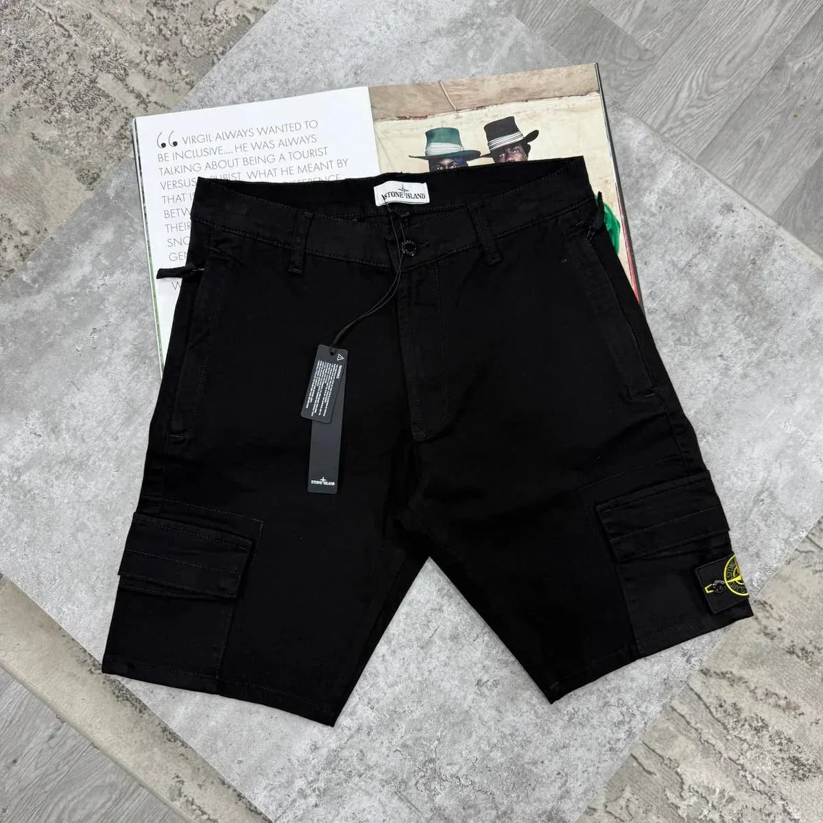 SI CARGO SHORTS - BLACK