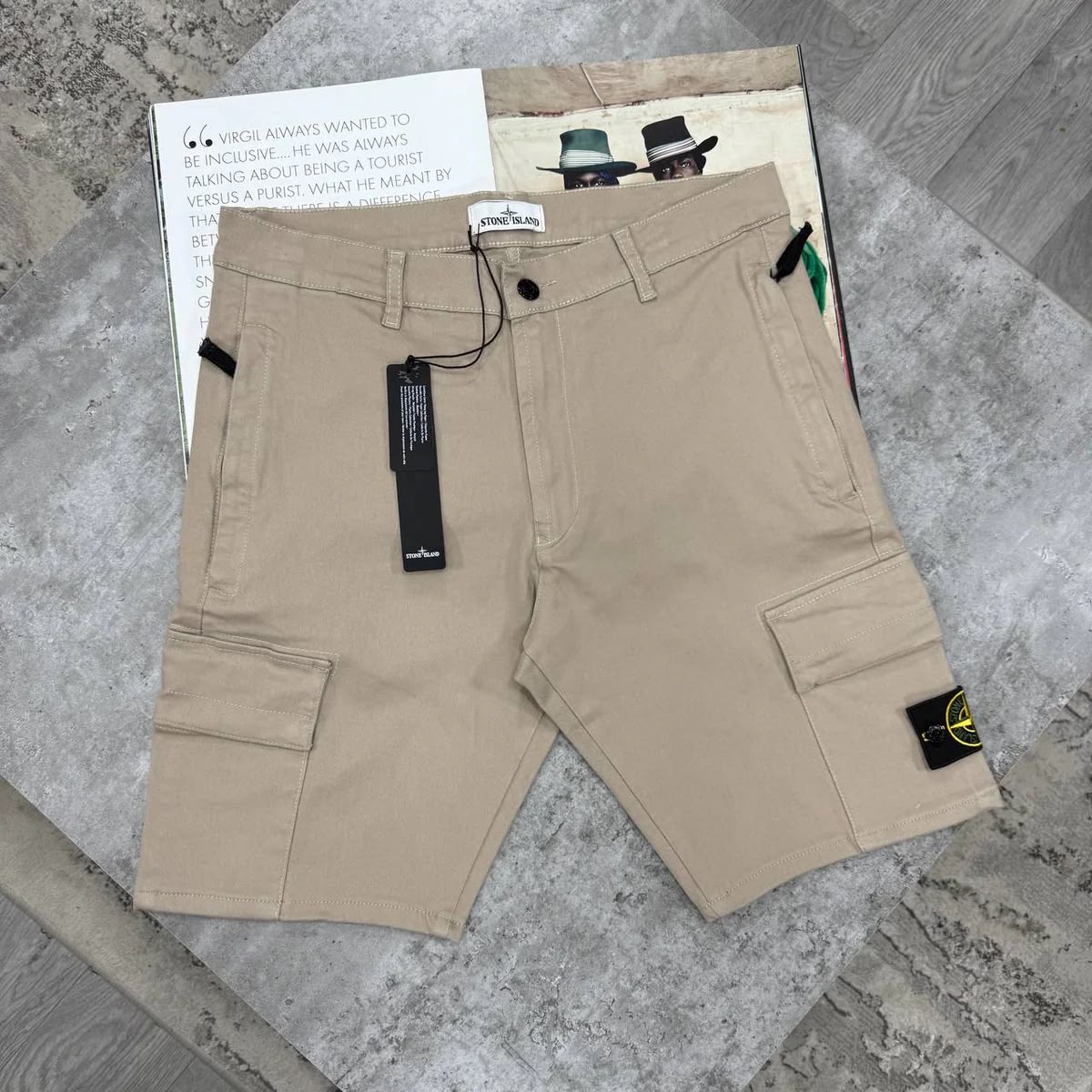 SI CARGO SHORTS - BEIGE