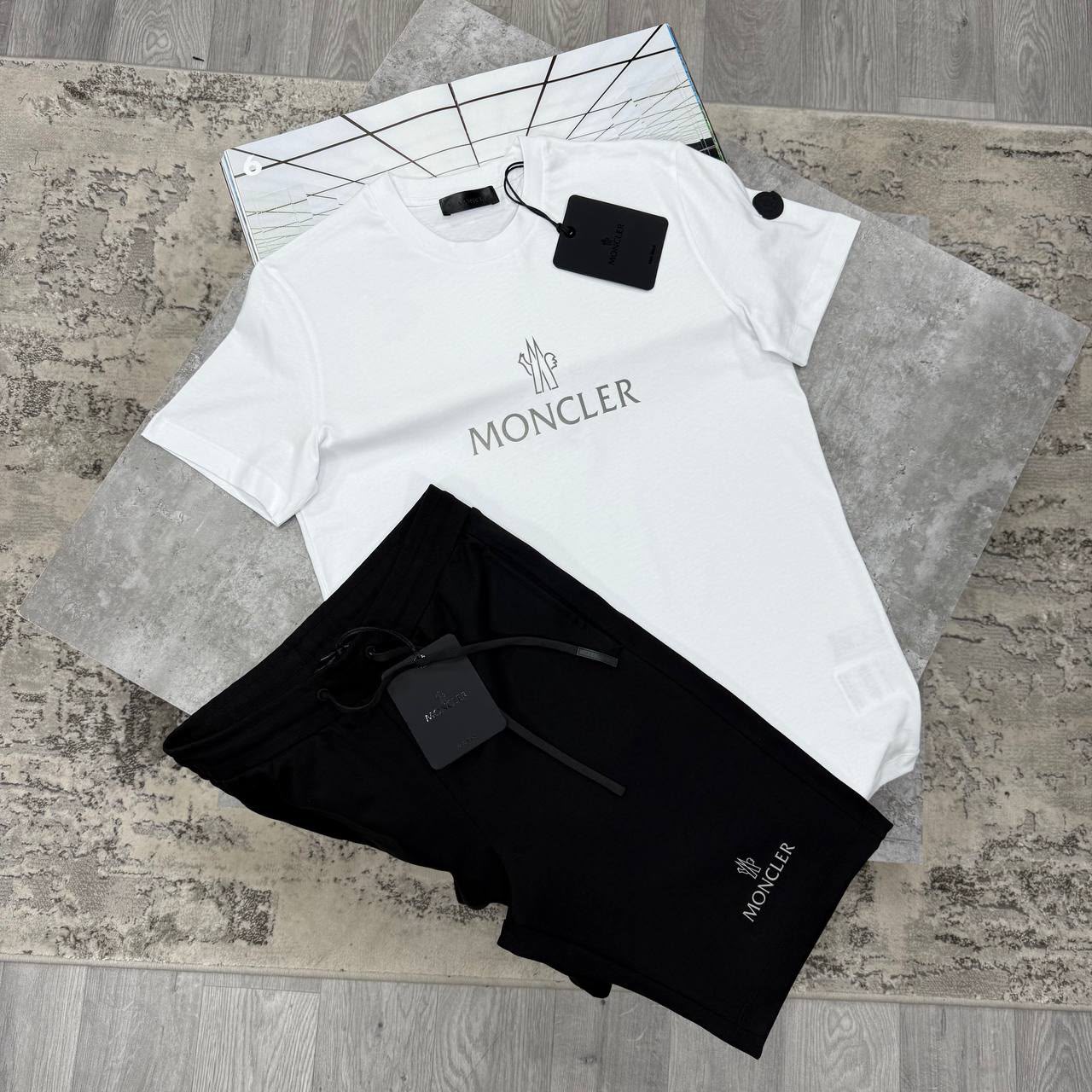 MNCLR REFLECTIVE SHORTS - BLACK