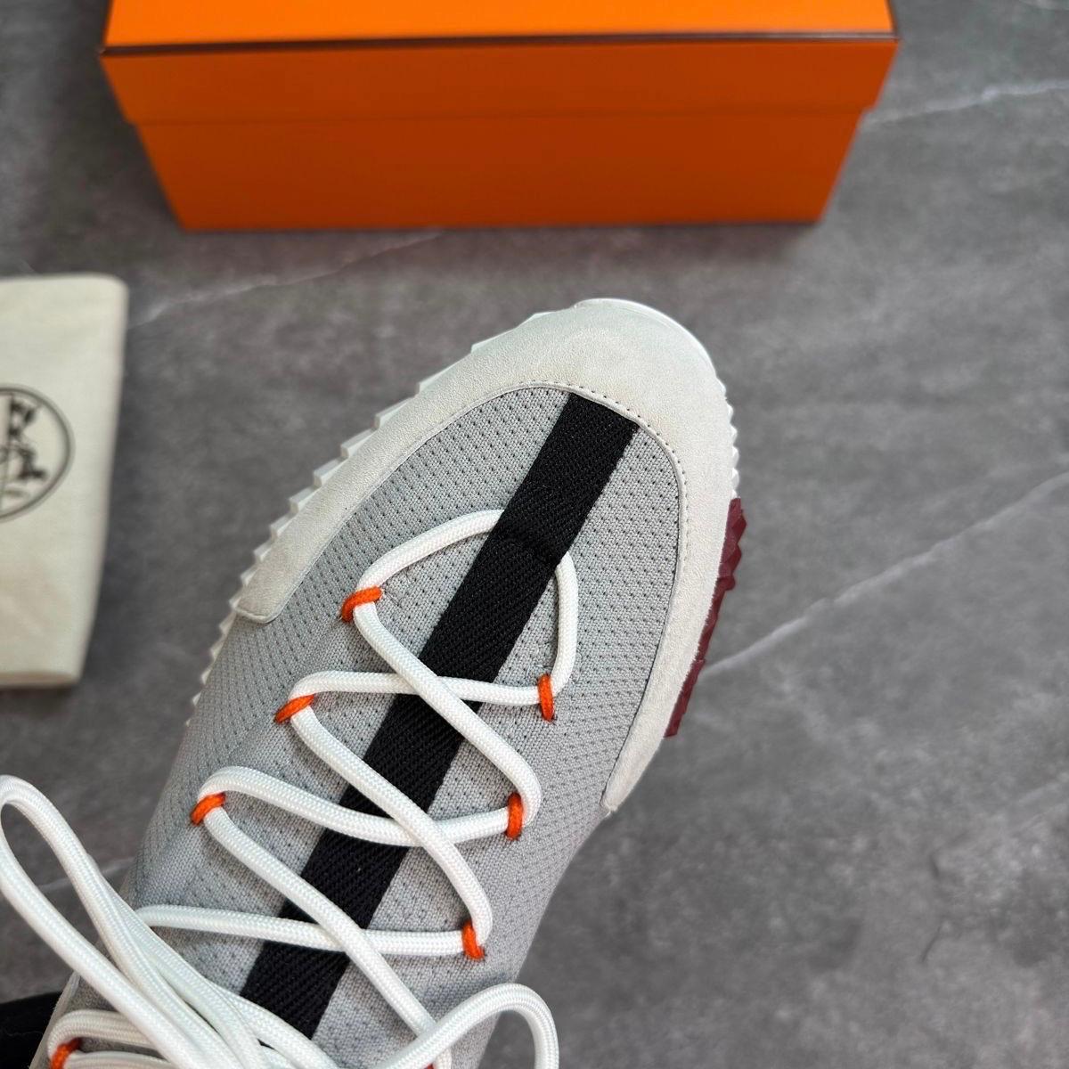 H TRAINER - GREY / WHITE