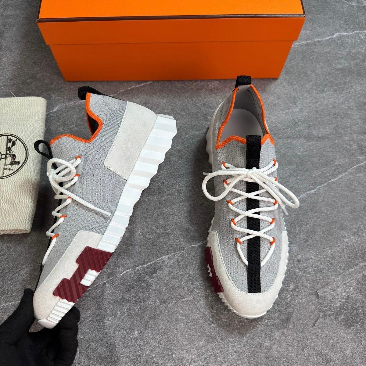 H TRAINER - GREY / WHITE