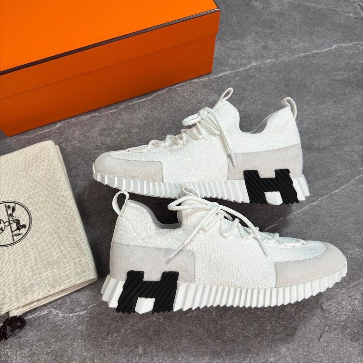 H TRAINER - WHITE / GREY