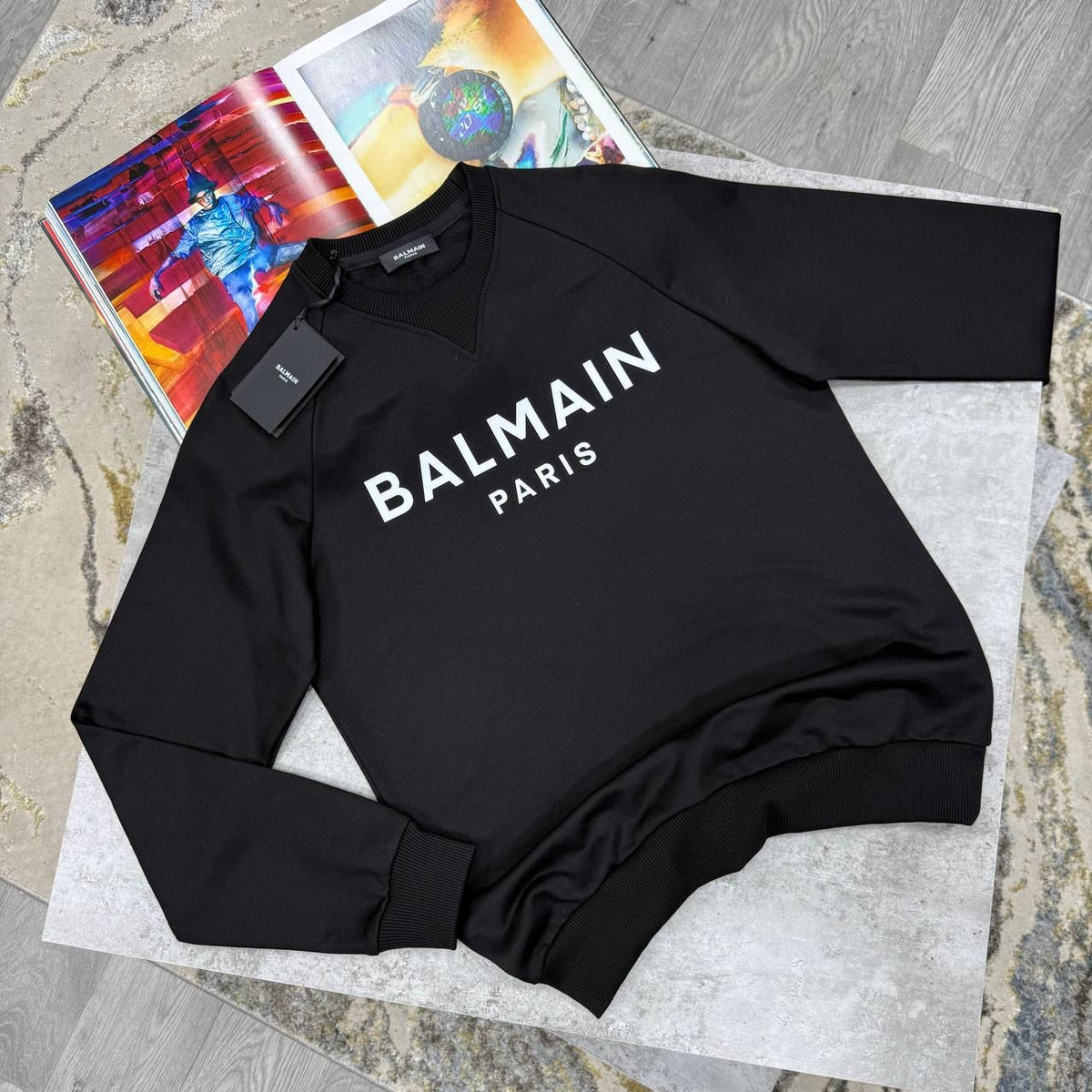 BLM JUMPER - BLACK