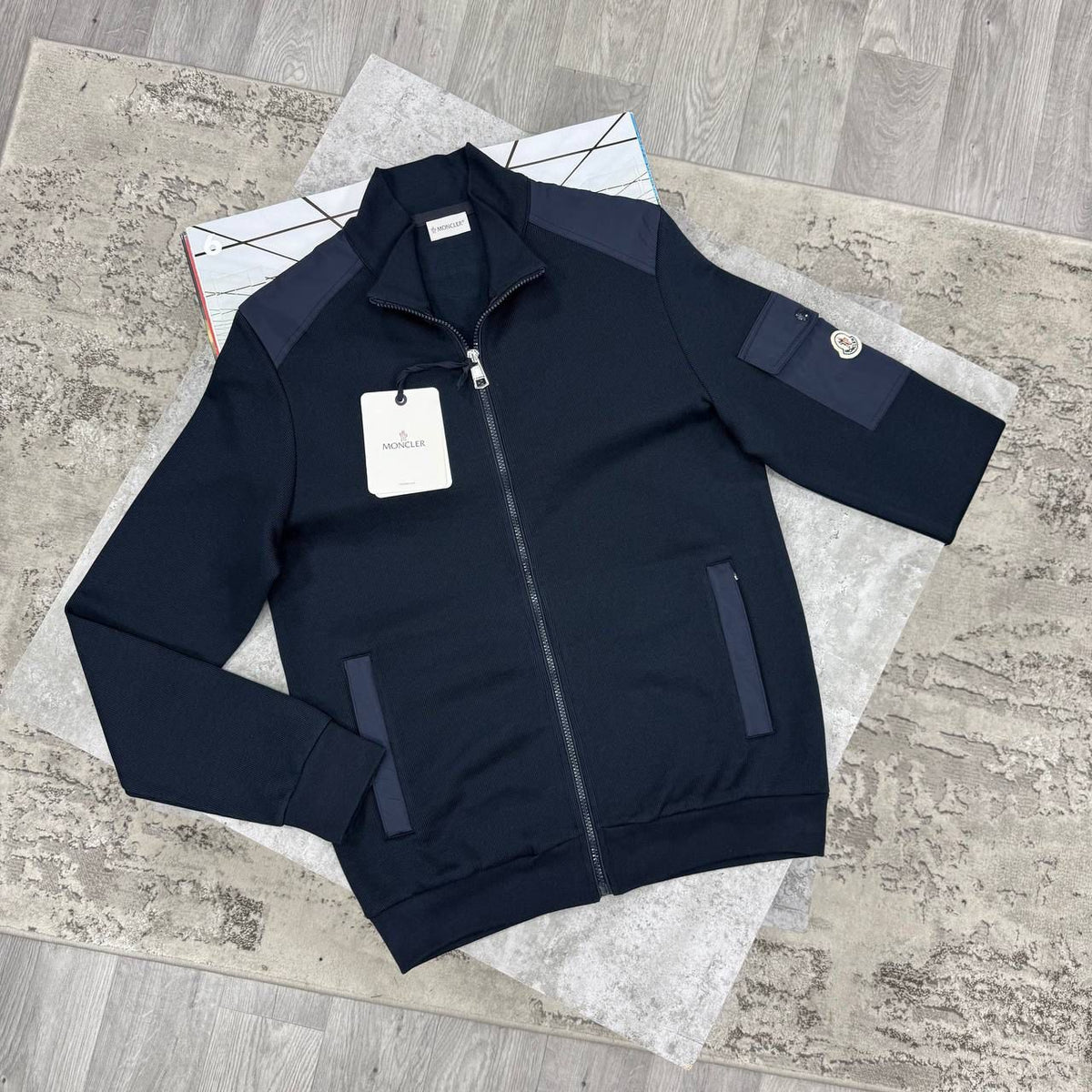 MNCLR ZIP JACKET - NAVY