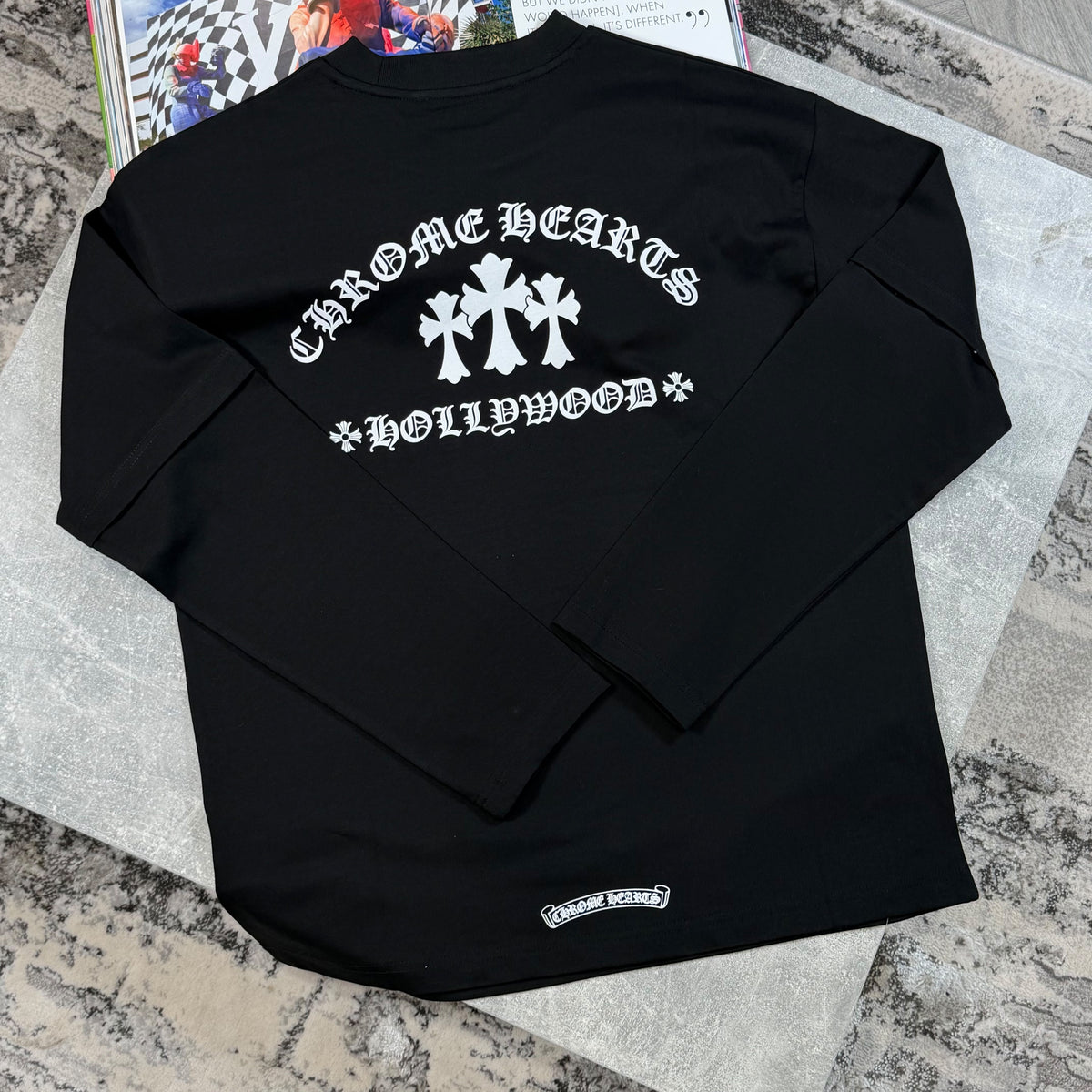 CHRTS JUMPER - BLACK
