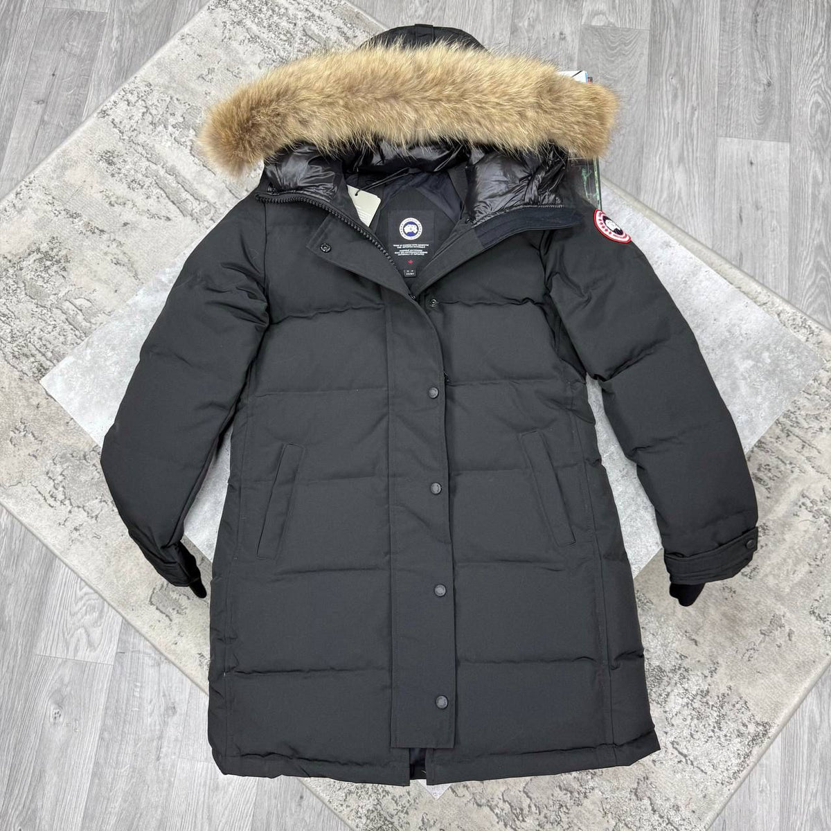 CG WOMENS SHELBURNE PARKA - BLACK