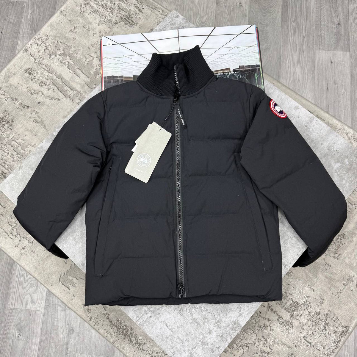 CG WOOLFORD JACKET - BLACK