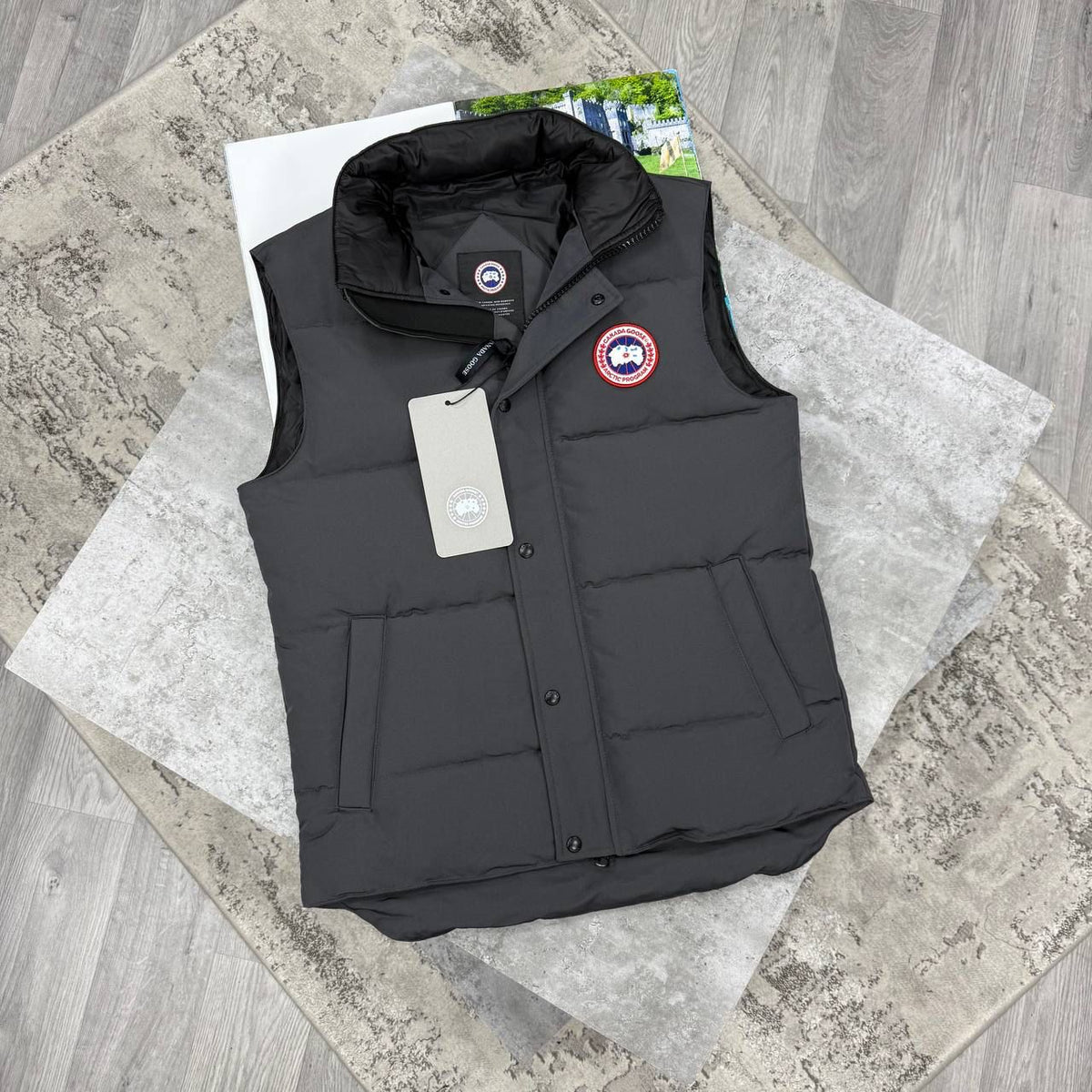 CG GARSON GILET - ANTHRACITE