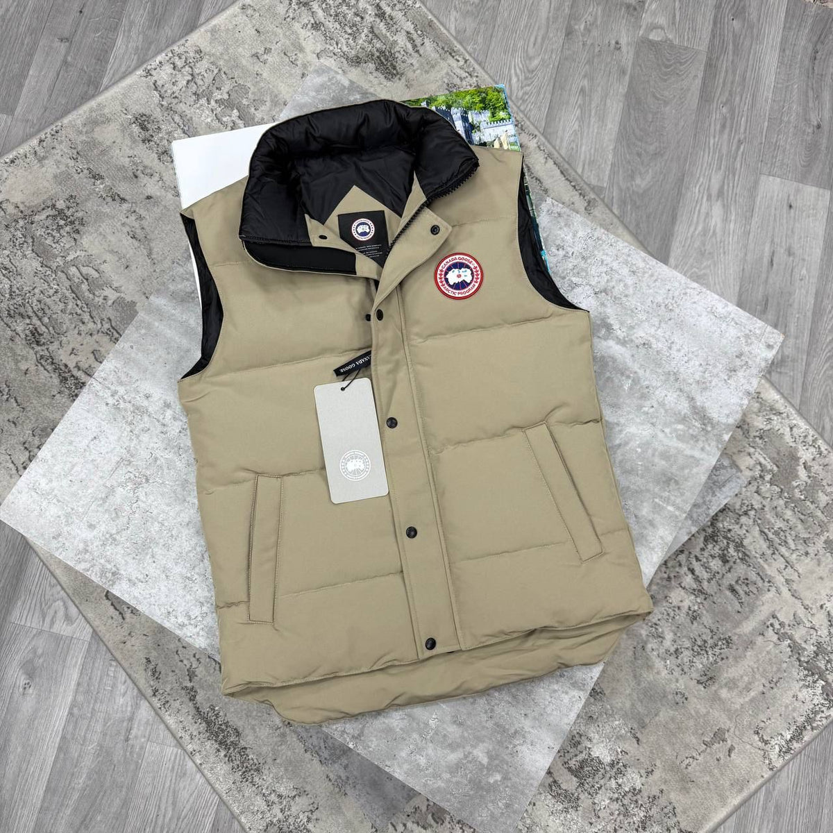 CG GARSON GILET - BEIGE