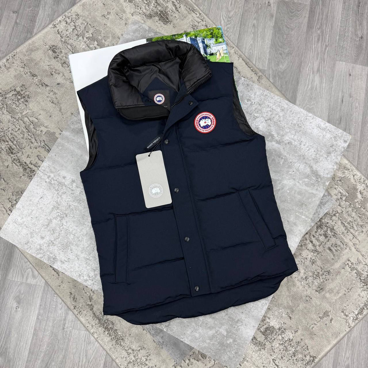 CG GARSON GILET - NAVY
